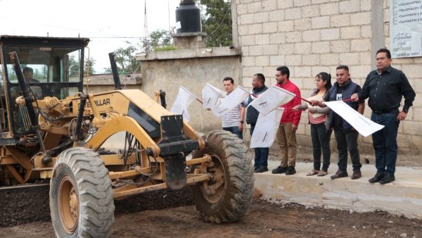 Arranca Ayuntamiento de Atlixco adquinamiento de calle
