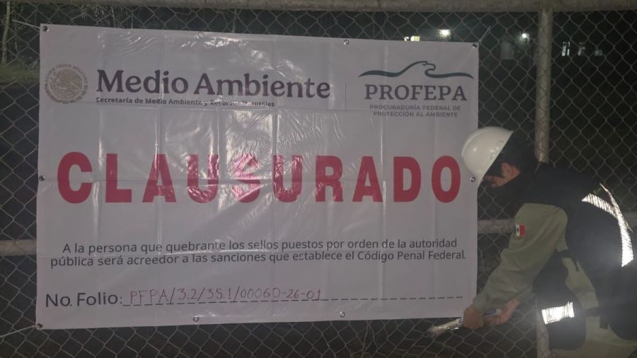 Clausura Profepa el Relleno Sanitario de Chiltepeque