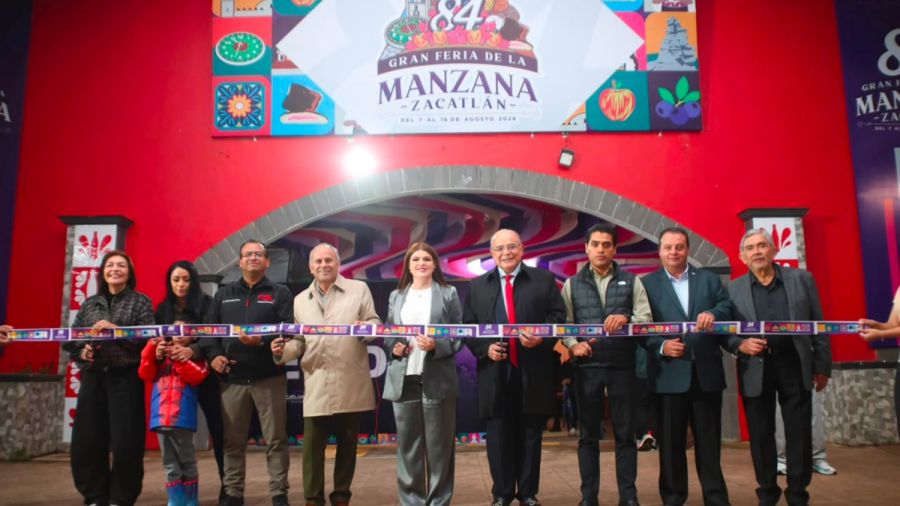 Inaugura Bety S&aacute;nchez la Gran Feria de la Manzana en Zacatl&aacute;n