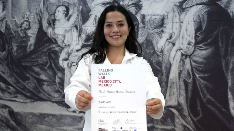 Alumna BUAP, segundo lugar en el Falling Walls Lab M&eacute;xico 2026