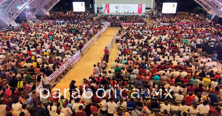 Todos los estudiantes de escuelas p&uacute;blicas en M&eacute;xico reciben apoyo: Sheinbaum en Campeche