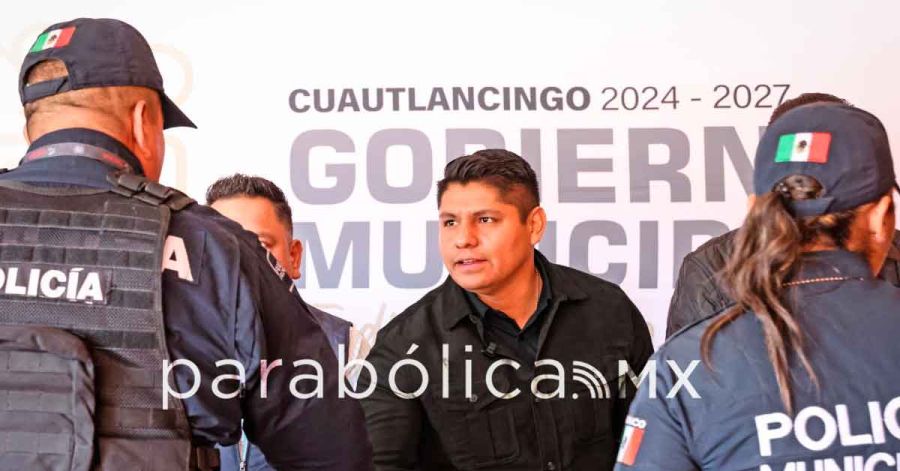 Alcanza Cuautlancingo&nbsp;20% de inversi&oacute;n en la&nbsp;seguridad: Omar Mu&ntilde;oz