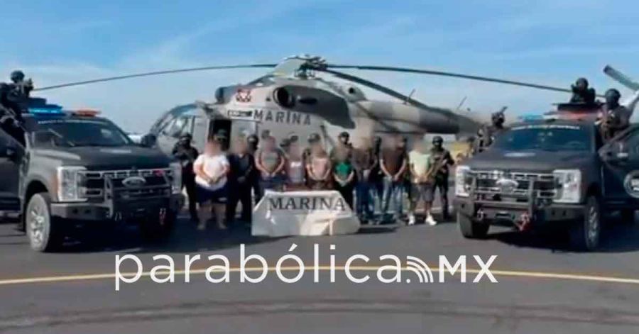 Asestan Fuerzas federales golpe a la delincuencia en Oaxaca; hay 10 detenidos
