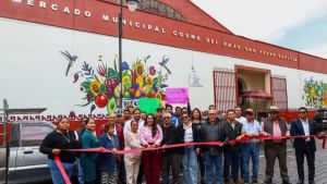 Interviene Gobierno de San Pedro Cholula el Mercado Cosme del Razo