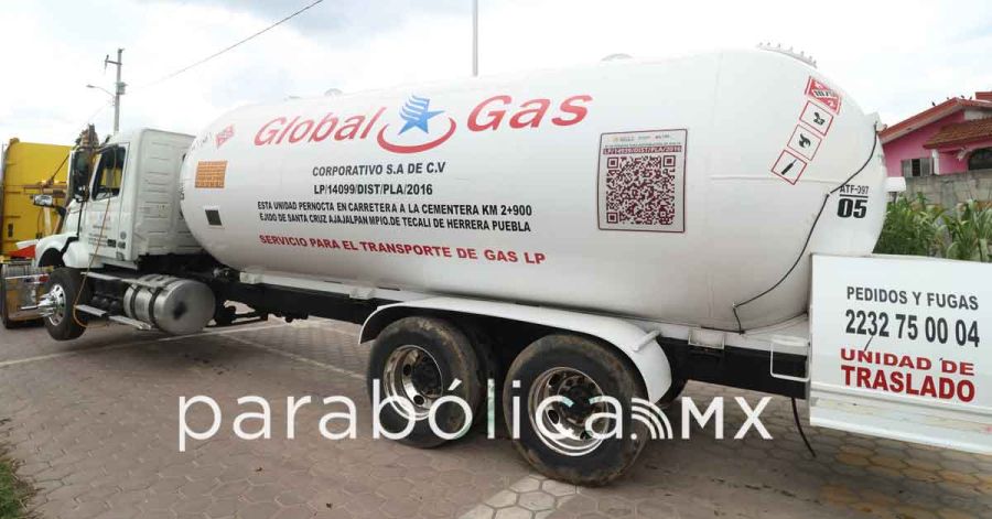 Dan golpe al huachigas en San Andr&eacute;s Cholula: aseguran pipa y cilindros