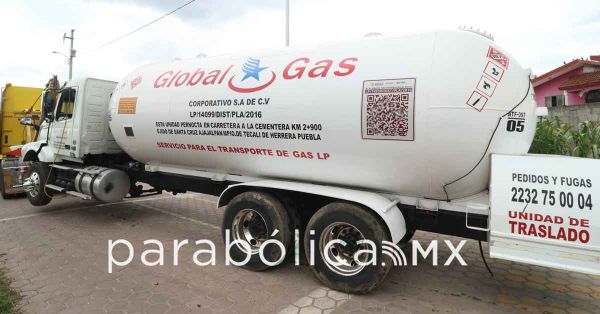 Dan golpe al huachigas en San Andr&eacute;s Cholula: aseguran pipa y cilindros