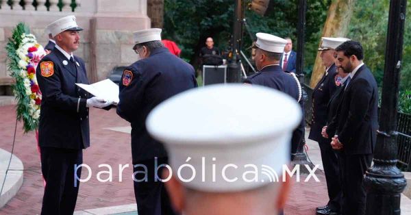 Encabeza Mamdani conmemoraciones por el 11S en Nueva York; rinden homenaje a v&iacute;ctimas