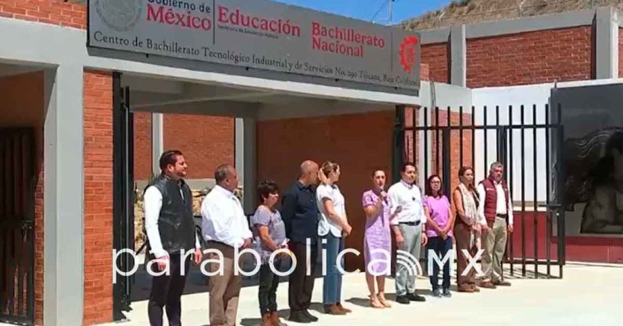 Inaugura Sheinbaum el CBTIS 290 de Tijuana