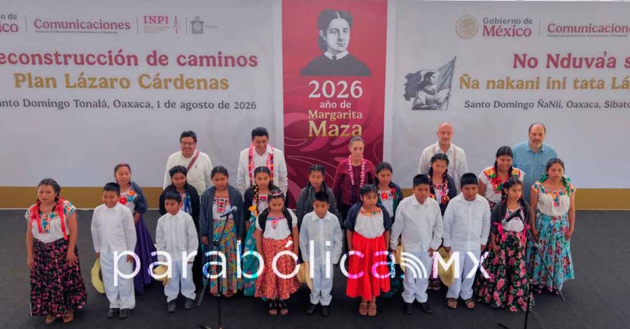 Supervisa Sheinbaum avances del Plan L&aacute;zaro C&aacute;rdenas en Oaxaca