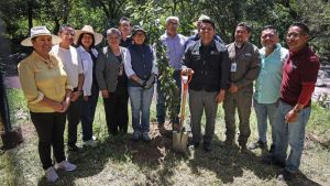 Realizan en Cuautlancingo la Tercera Jornada de Reforestaci&oacute;n