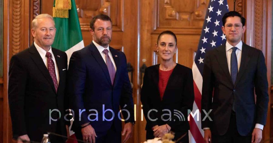 Recibe Sheinbaum al Secretario del Departamento de Seguridad Interior de Estados Unidos