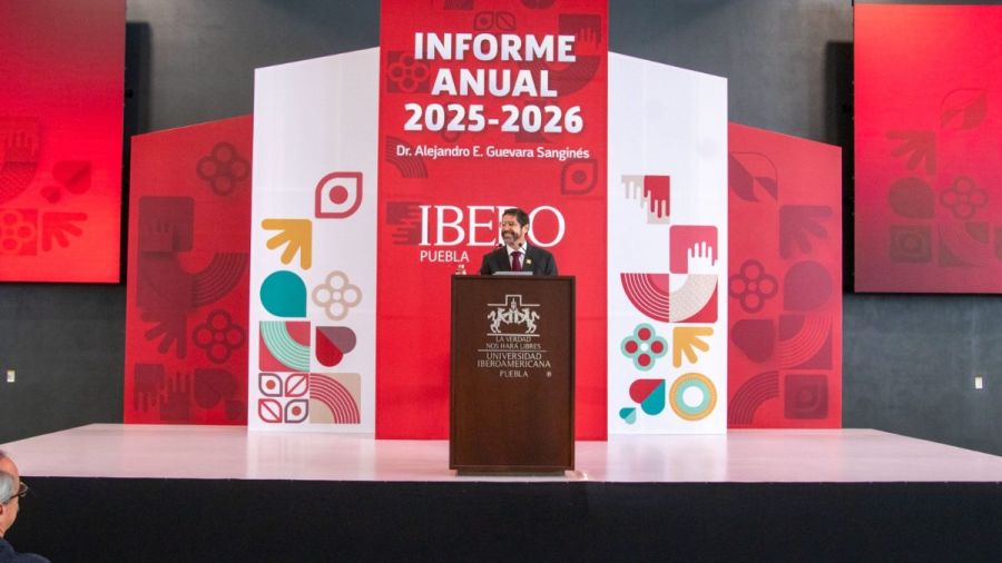 Expone Alejandro Guevara su Primer informe como rector de la IBERO Puebla