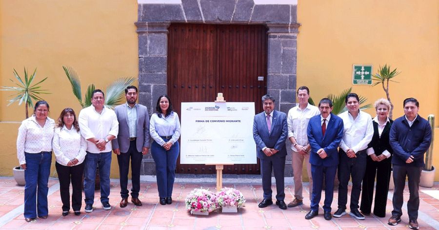 Respalda Lupita Cuautle a la comunidad migrante con convenio de colaboraci&oacute;n