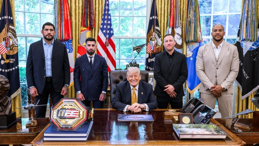 Anuncia la UFC pelea de campeonato en la Casa Blanca
