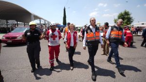 Simulacro Nacional fortalece cultura de prevenci&oacute;n en Puebla: Pepe Chedraui