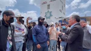 Protestan familiares de reos por presunta extorsi&oacute;n en San Miguel