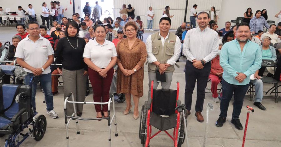 Fortalece Omar Mu&ntilde;oz a familias con apoyos funcionales