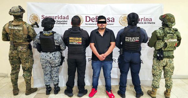 Capturan a presunto integrante del CJNG en operativo conjunto