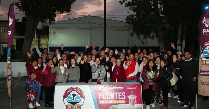 Realiza gobierno de Pepe Chedraui mantenimiento integral de la Fuente de Santa Anita