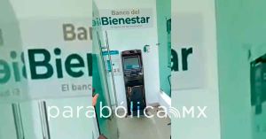 Reportan intento de robo a cajero en Banco del Bienestar en Ayotoxco de Guerrero