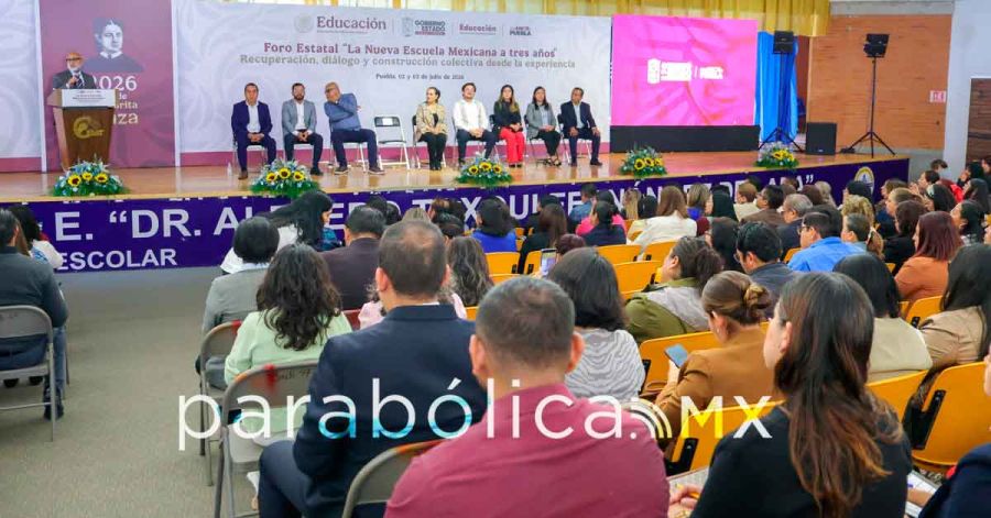 Concluye SEP foros para consolidar la Nueva Escuela Mexicana en Puebla