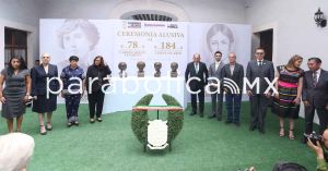 Reconoce Puebla el legado de Carmen Serd&aacute;n Alatriste y Leona Vicario: Segob