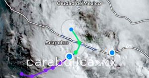 Se forma la Depresi&oacute;n Tropical Dos-E frente a las costas de Guerrero