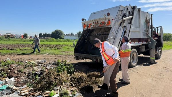 Refuerzan combate a tiraderos clandestinos en San Pedro Cholula