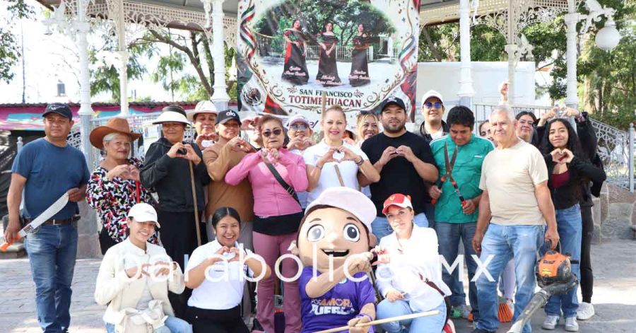 Dignifica Secretar&iacute;a de las Mujeres espacios p&uacute;blicos en San Francisco Totimehuacan