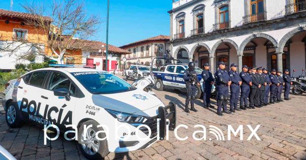 Refuerza Gobierno estatal seguridad en Zacatl&aacute;n con nuevas patrullas