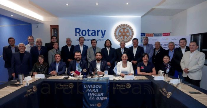 Consolidan alianza Ayuntamiento de San Andr&eacute;s Cholula y Club Rotary Cholula