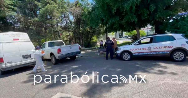 Fallece indigente en la colonia residencial Boulevares en Puebla
