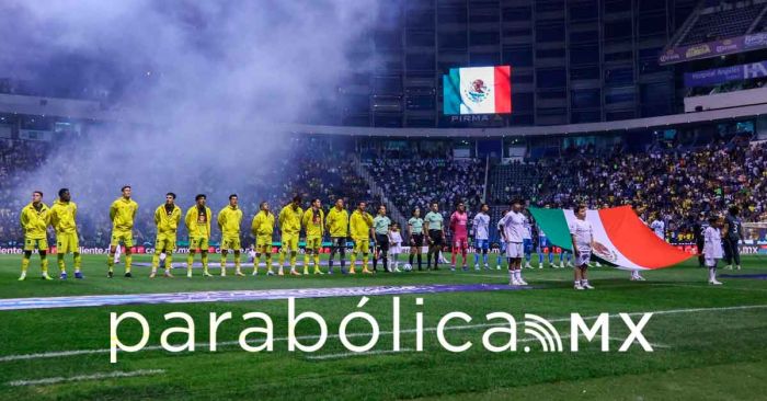 Humilla Am&eacute;rica al Puebla de visita en el Cuauht&eacute;moc