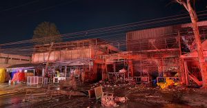Se registra incendio en Central de Abasto de Puebla