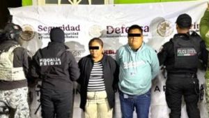 Caen dos personas por narcomenudeo tras operativo interinstitucional