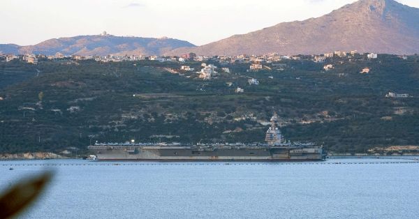 Arriba portaviones Gerald R. Ford a Israel