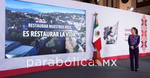 Prioriza Sheinbaum saneamiento del Atoyac