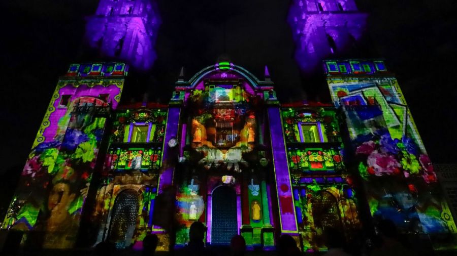 Invita Comuna a disfrutar el videomapping por Fiestas Patrias