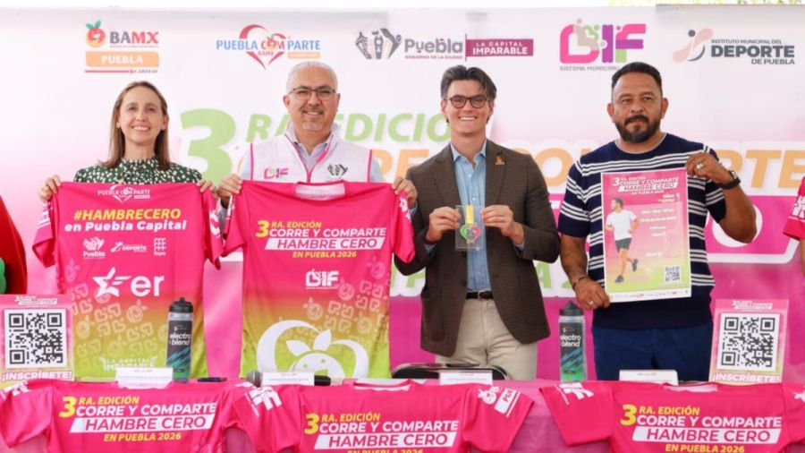 Presenta SMDIF la Carrera &ldquo;Corre y Comparte: Hambre Cero 2026&rdquo;