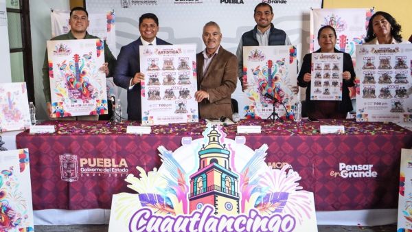 Presenta alcalde Omar Mu&ntilde;oz la Feria de Cuautlancingo 2026