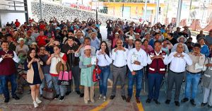 Fortalece Tonantzin Fern&aacute;ndez al campo cholulteca con entrega de biofertilizantes
